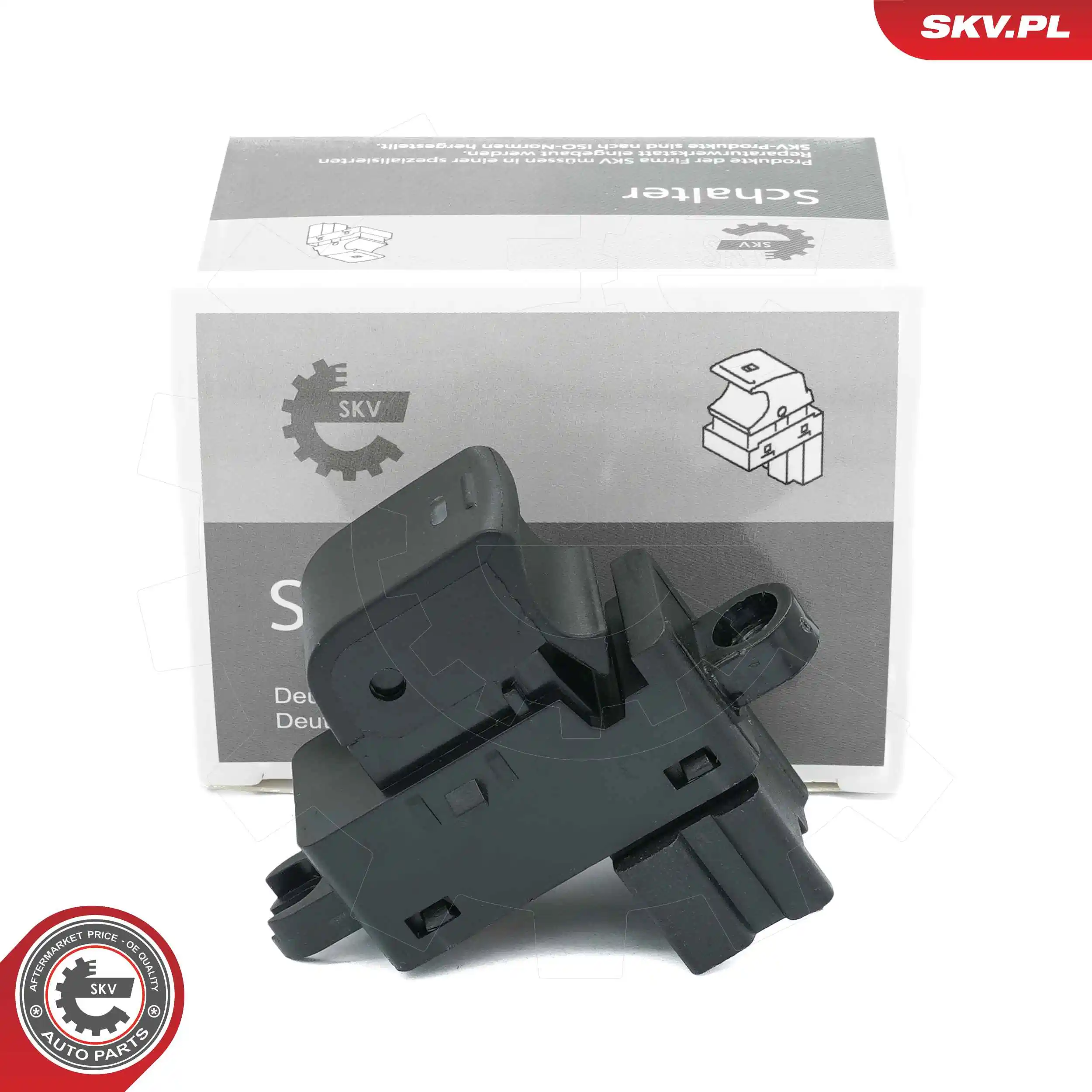 Switch, window regulator